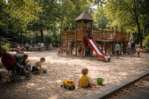 Spielplätze, Parks & Co: Wie kinderfreundlich ist das Viertel?