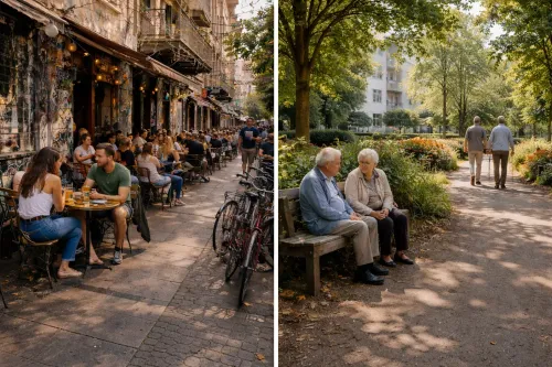Altersschwerpunkt: Junges Szeneviertel oder ruhige Seniorenlage?